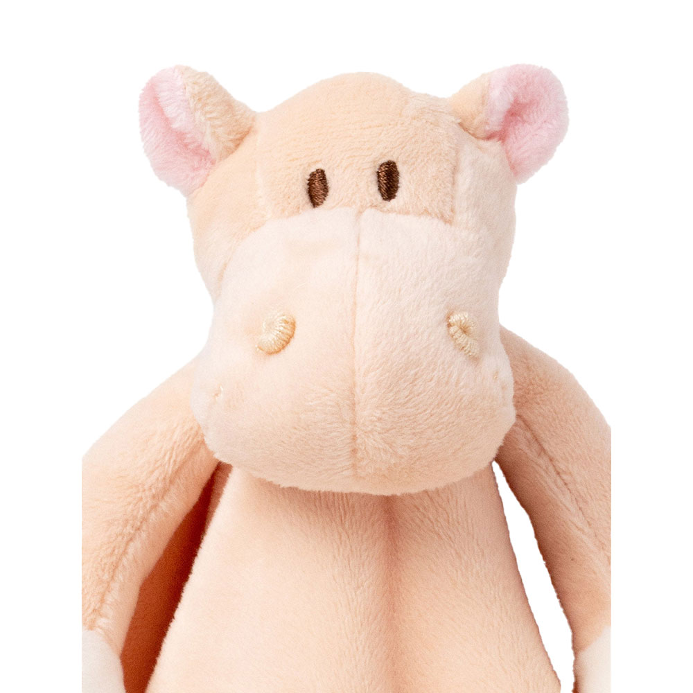 Teddykompaniet Diinglisar Snuttefilt Flodhäst Aprikos