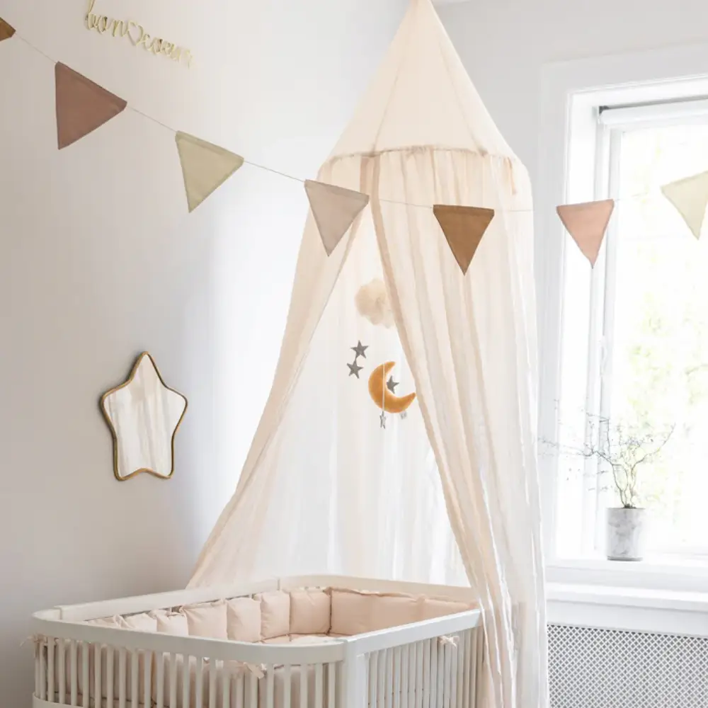 Sebra Dubbelsidig girlang Birchbark rose