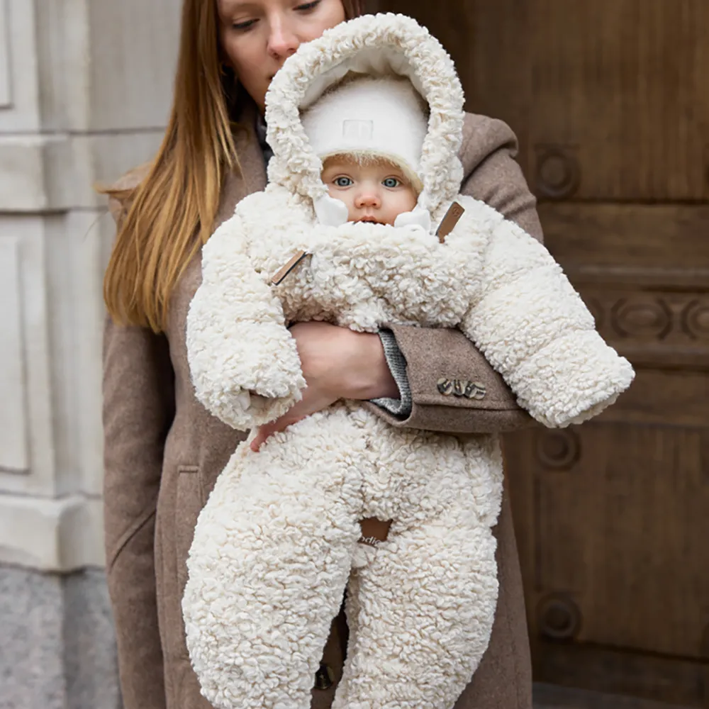 Elodie Details Baby Overall Soft Sherpa 0-6m