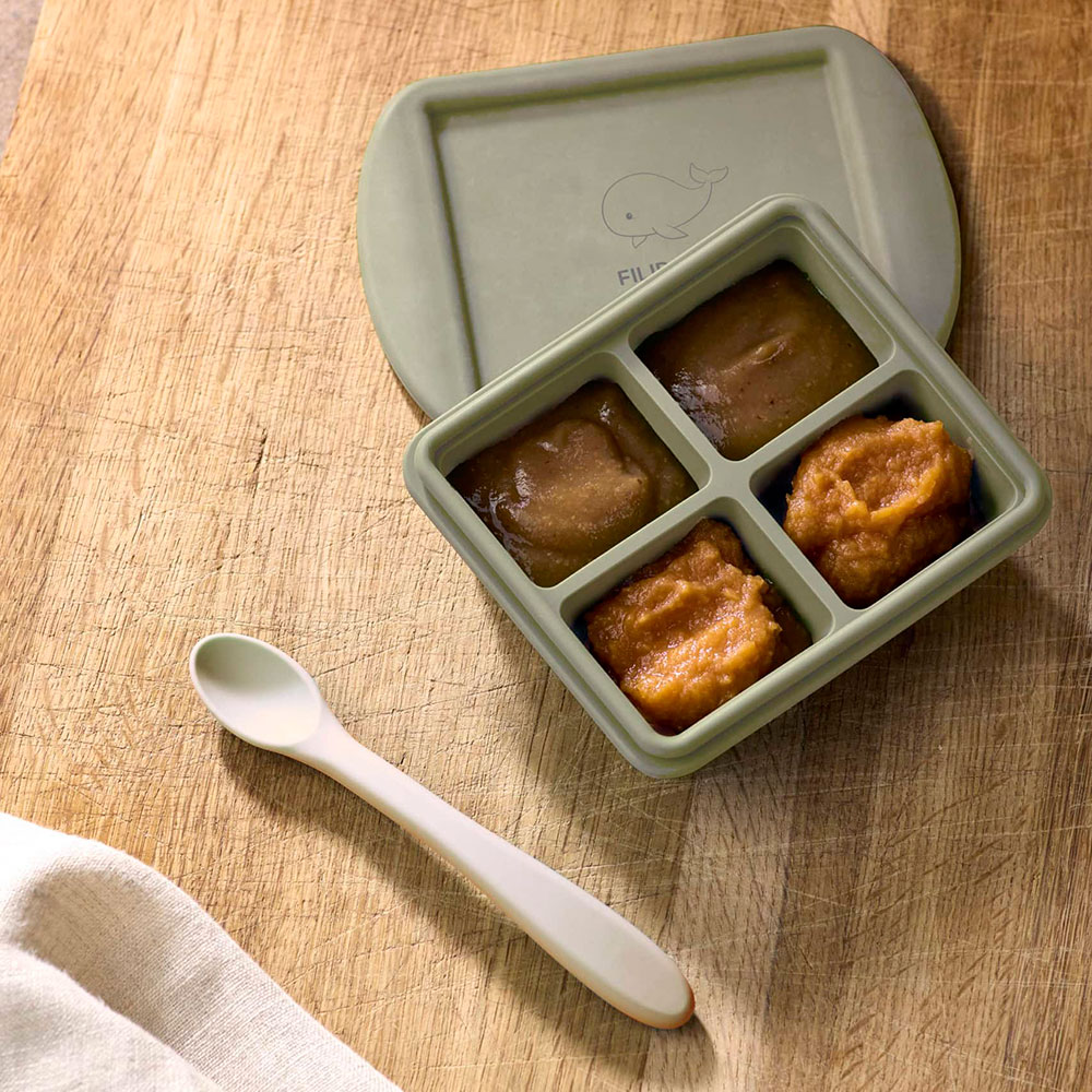 Filibabba Frysbricka silikon 4x65 ml 2-pack Ocean Mix