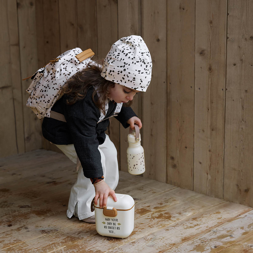 Elodie Details Light Beanie Dalmatian Dots 0-6m