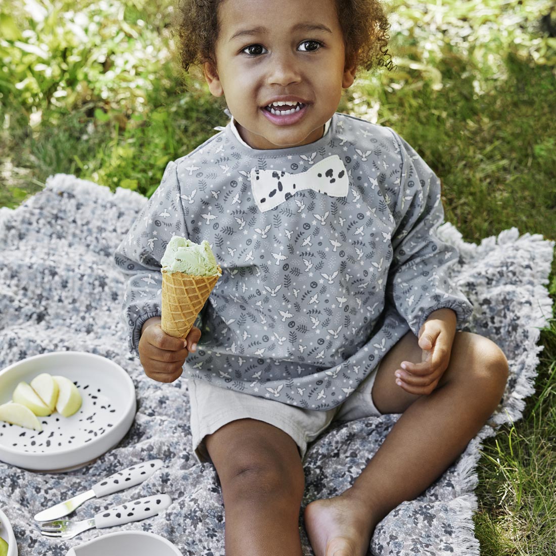 Elodie Details Långärmad Haklapp Free Bird