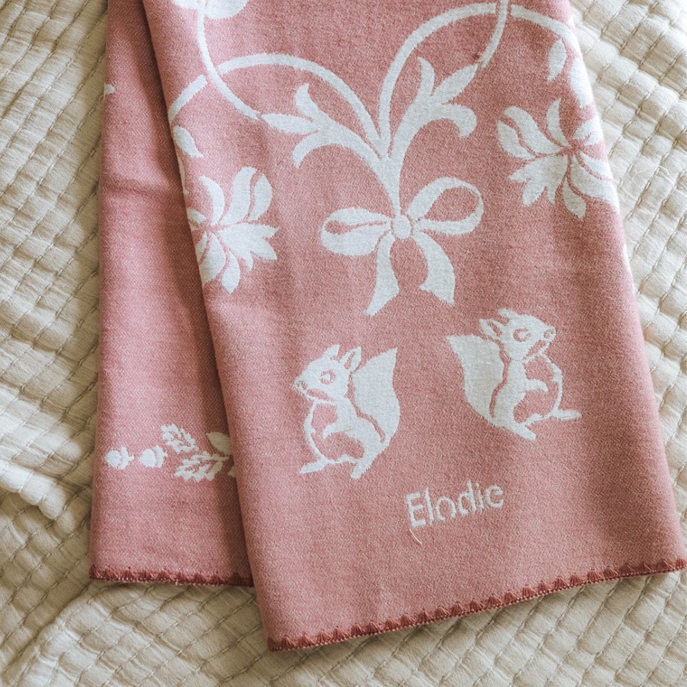 Elodie Details Jacquardfilt mullberry pink