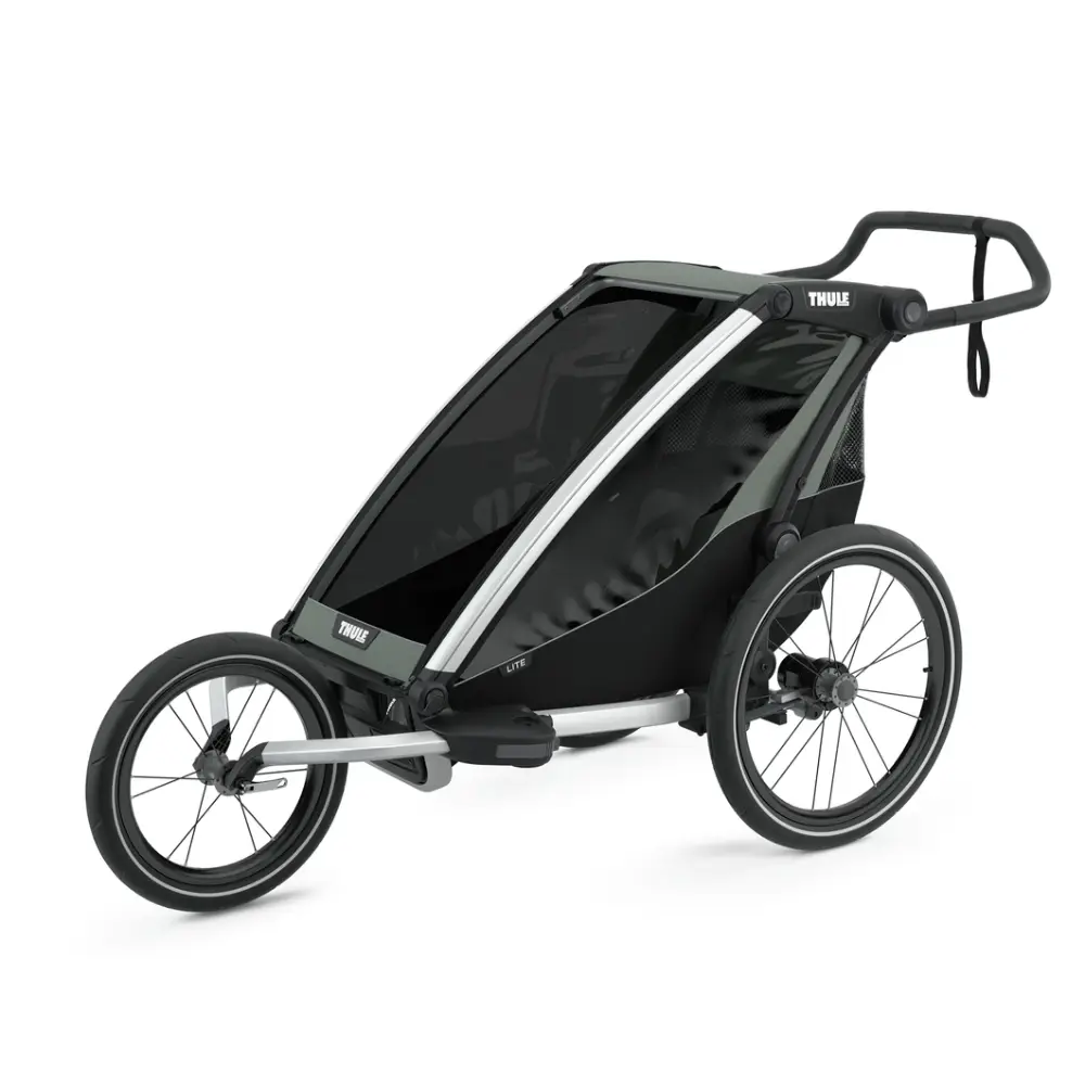 Thule Chariot Lite single Cykelvagn Vintage Green