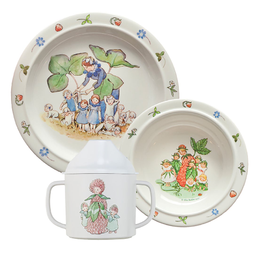 Rätt Start Elsa Beskow Blomsterbarn, Barnservis, 3-del