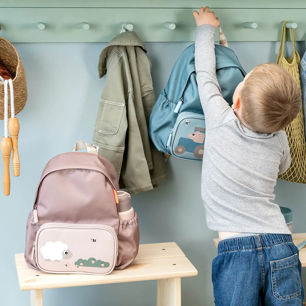 Done by Deer Kids backpack Tiny farm Powder 7,5 L