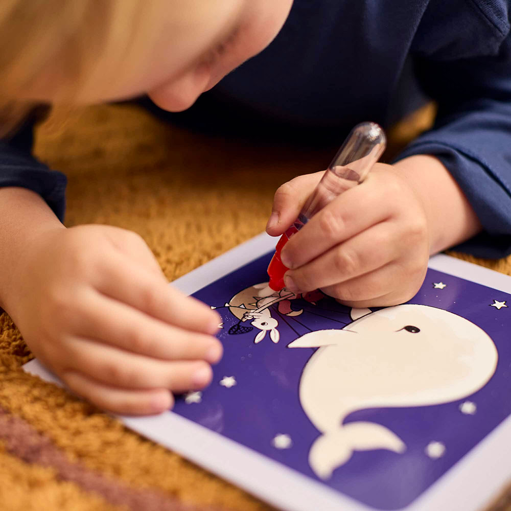 Filibabba vattenmålarbok Dreamy Adventurers