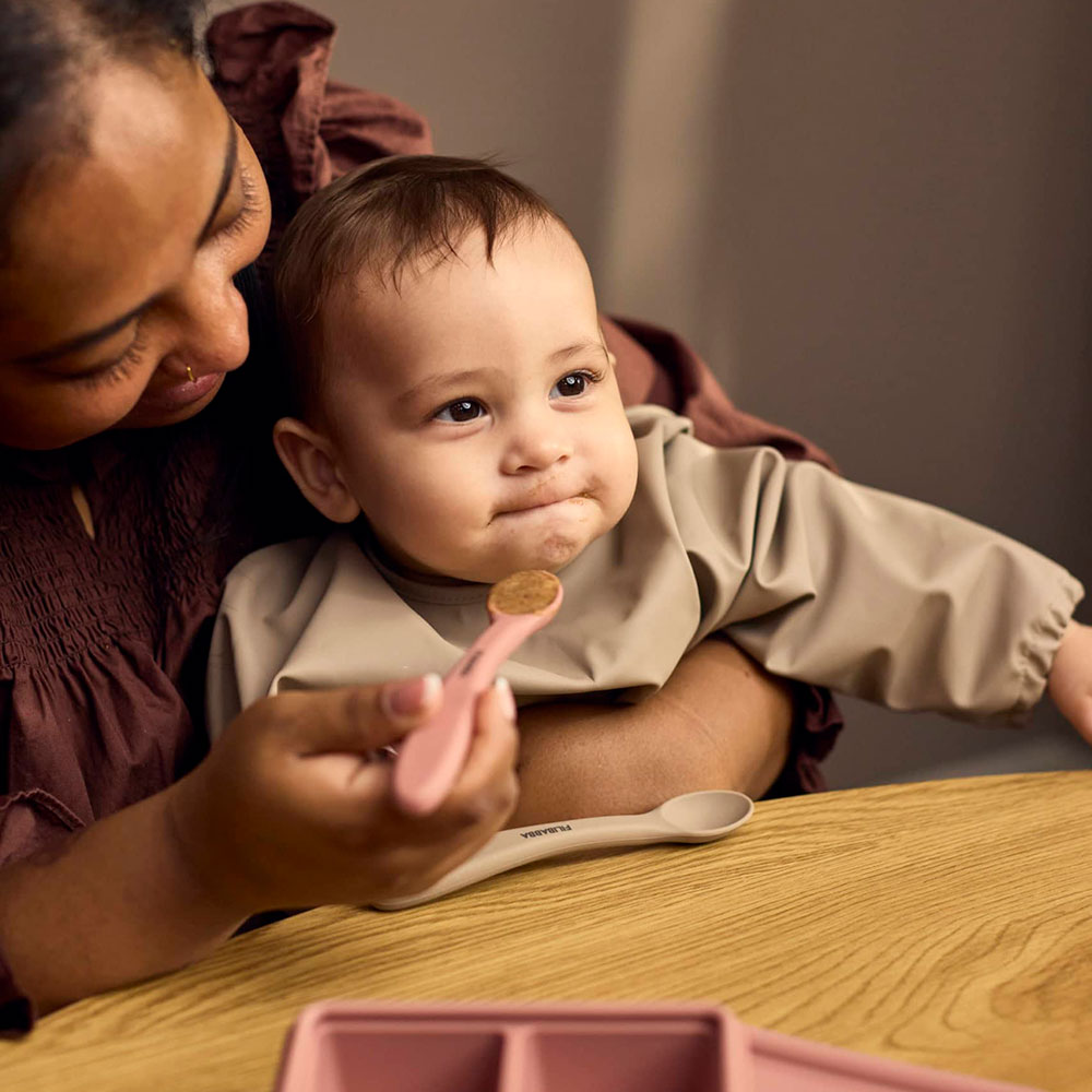 Filibabba skedar silikon 3-pack Rose Mix