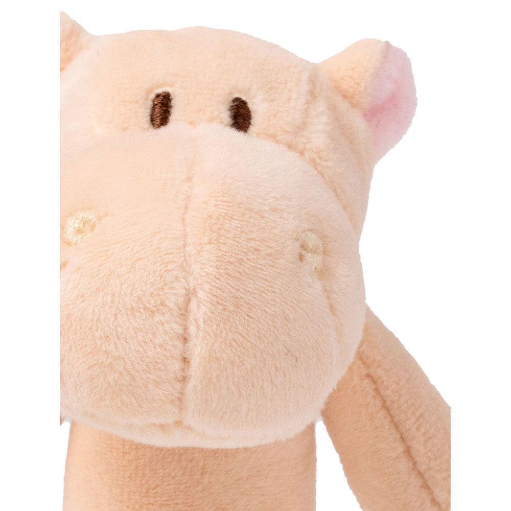 Teddykompaniet Diinglisar Skallra Flodhäst Aprikos