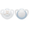 NUK Star Silicon Napp 0-6 m Blue 