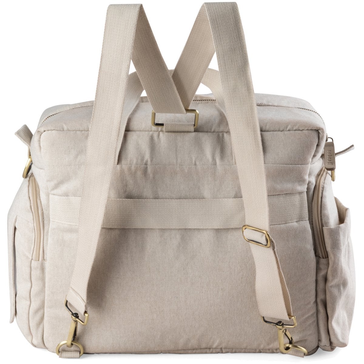Sebra On-the-go skötväska morning beige melange