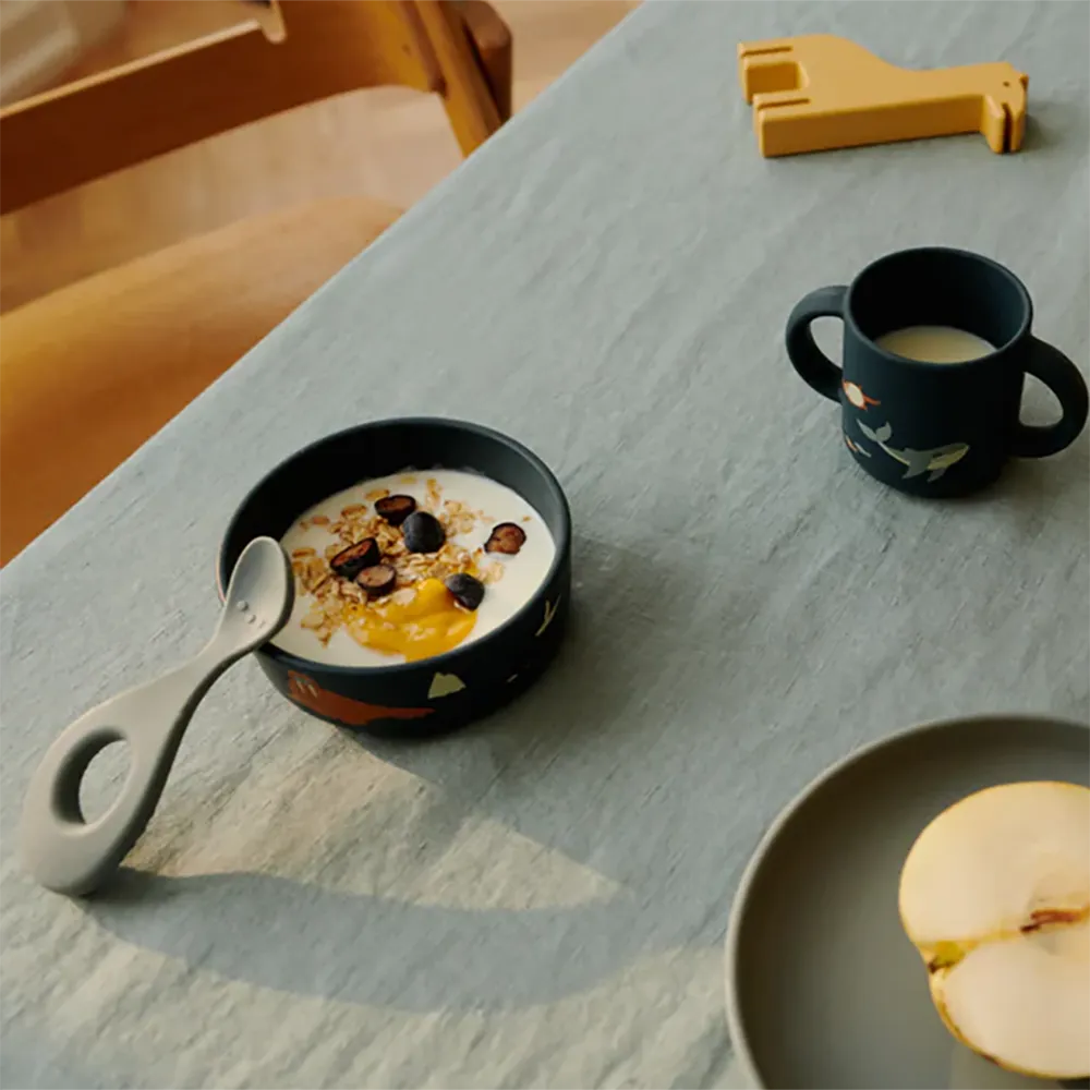 Liewood Vivi matset silikon Arctic Sea / Ocean view