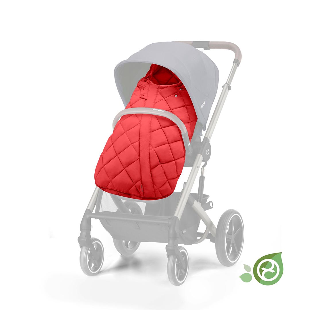 Cybex Snøgga 2 åkpåse Hibiscus Red