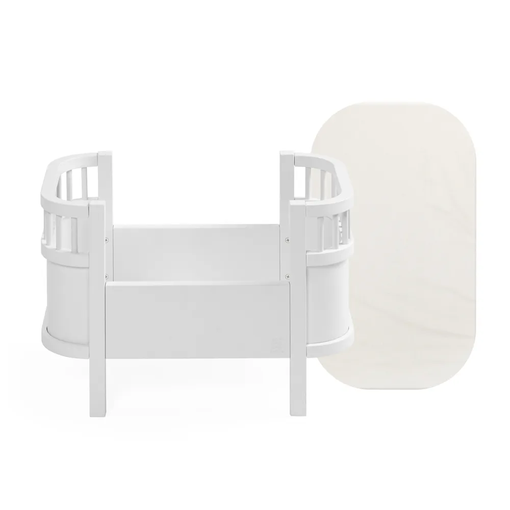 Sebra Docksäng med madrass White