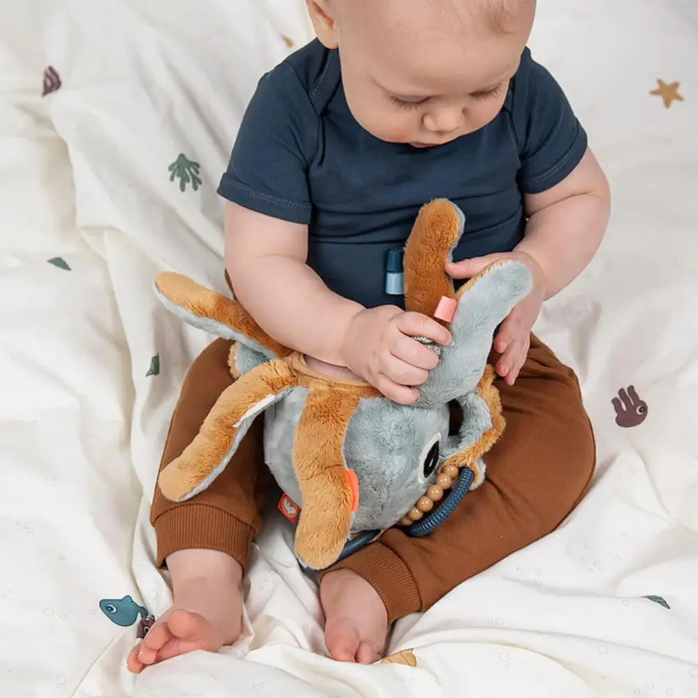 Done by Deer Aktivitetsleksak Jelly Blue