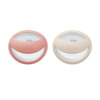 NUK perfect match napp beige/red, stl 1 0-6 mån