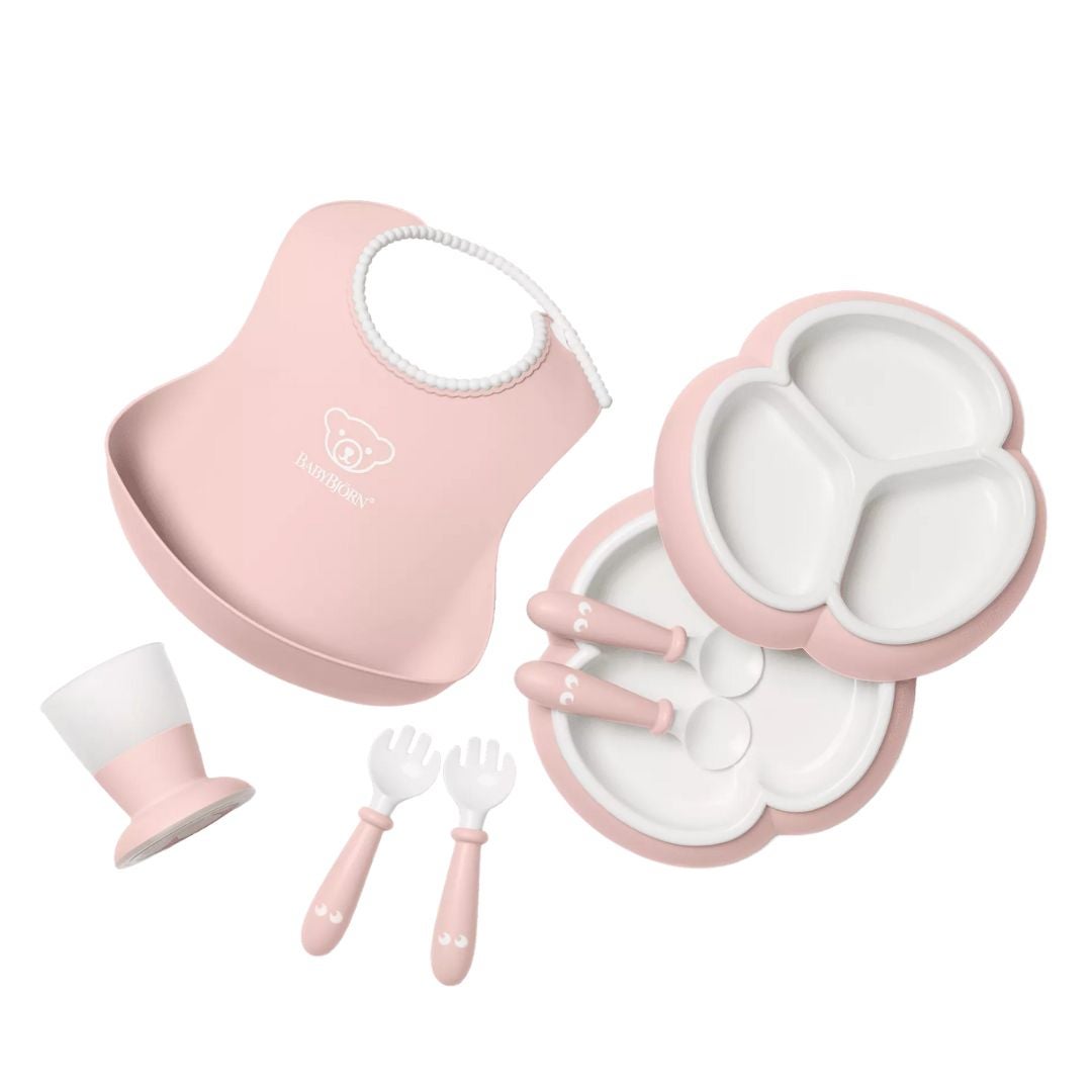 BabyBjörn Barnservis, 8 delar Powder Pink