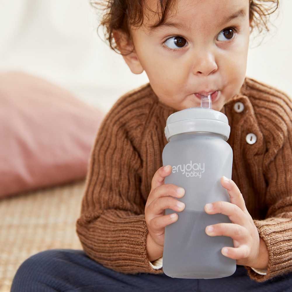  Everyday Baby nappflaska Healthy + 150 ml -Quiet Gray