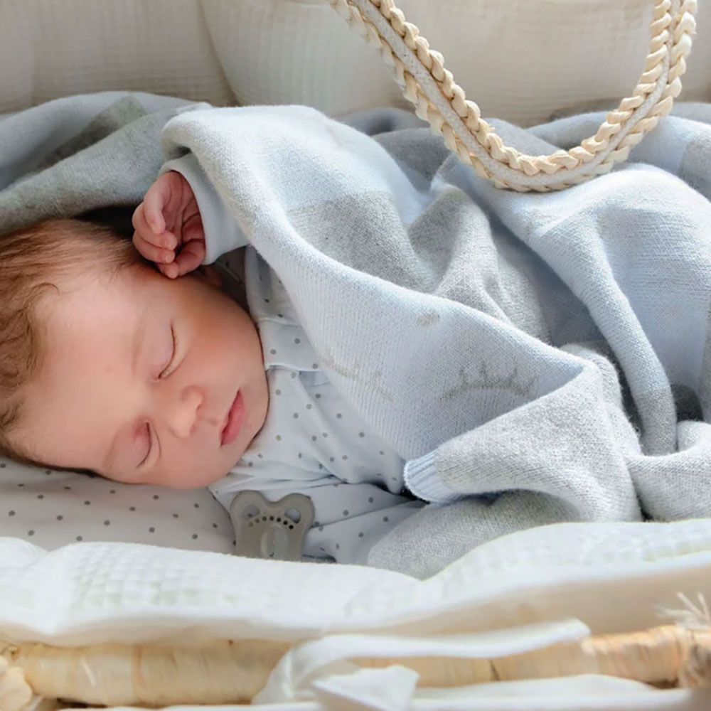 Livly Sleeping Cutie Filt Blue