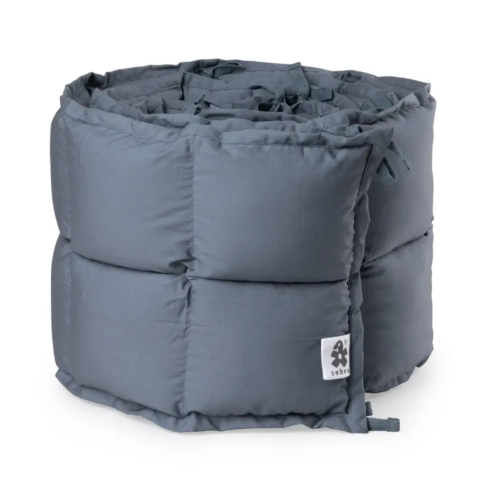 Sebra spjälskydd kapok forest lake blue