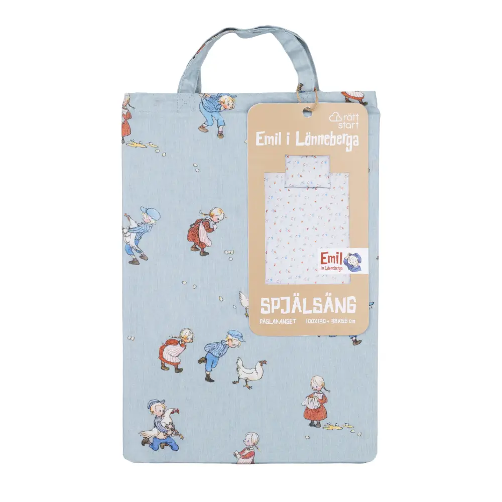 Rätt Start Emil i Lönneberga Påslakanset spjälsäng