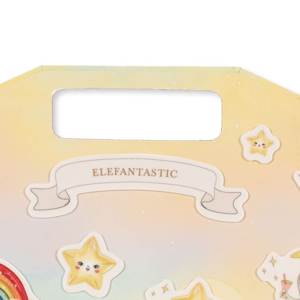 Konges slöjd my sticker world Multi Regnbåge
