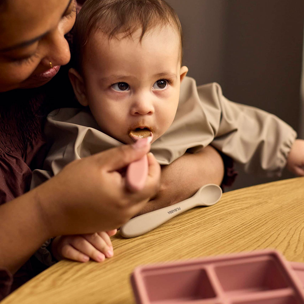 Filibabba skedar silikon 3-pack Rose Mix