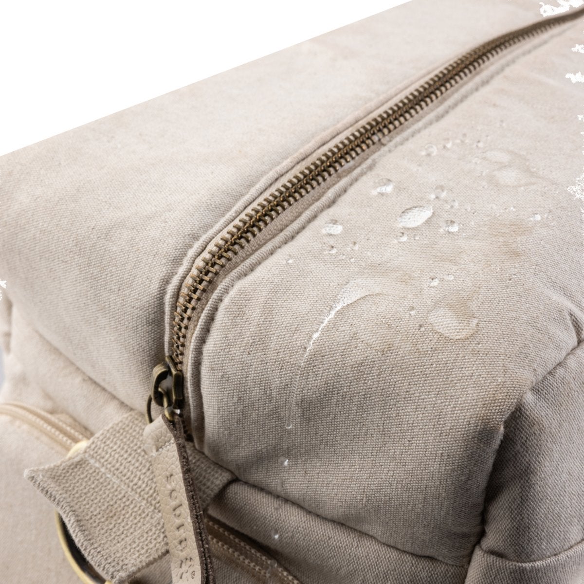 Sebra On-the-go skötväska morning beige melange