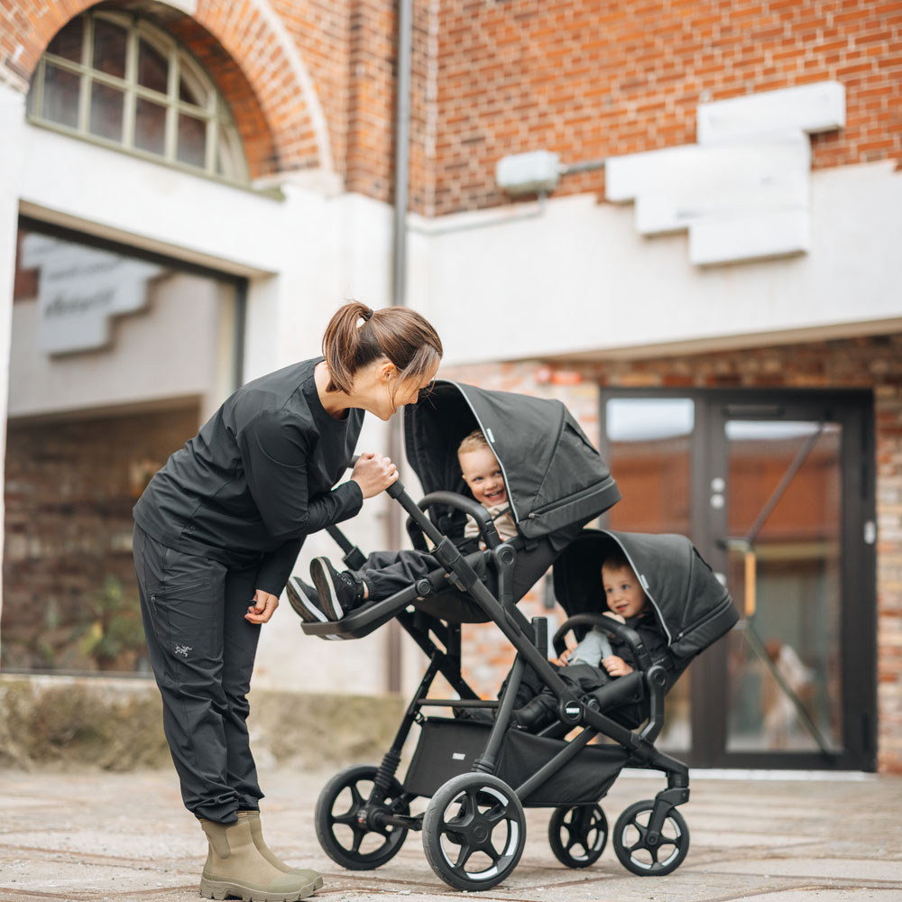 Thule Sleek 2 syskonvagn