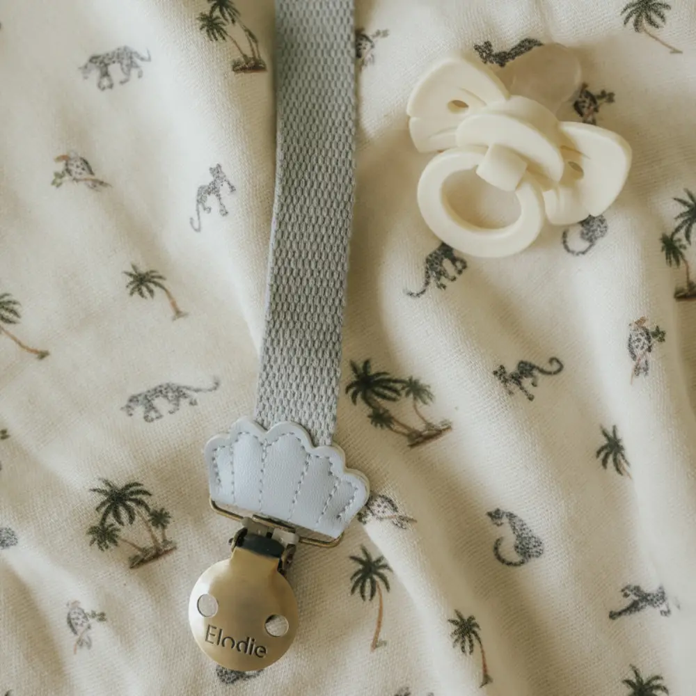 Elodie Binky Bow Napp Oat White One size