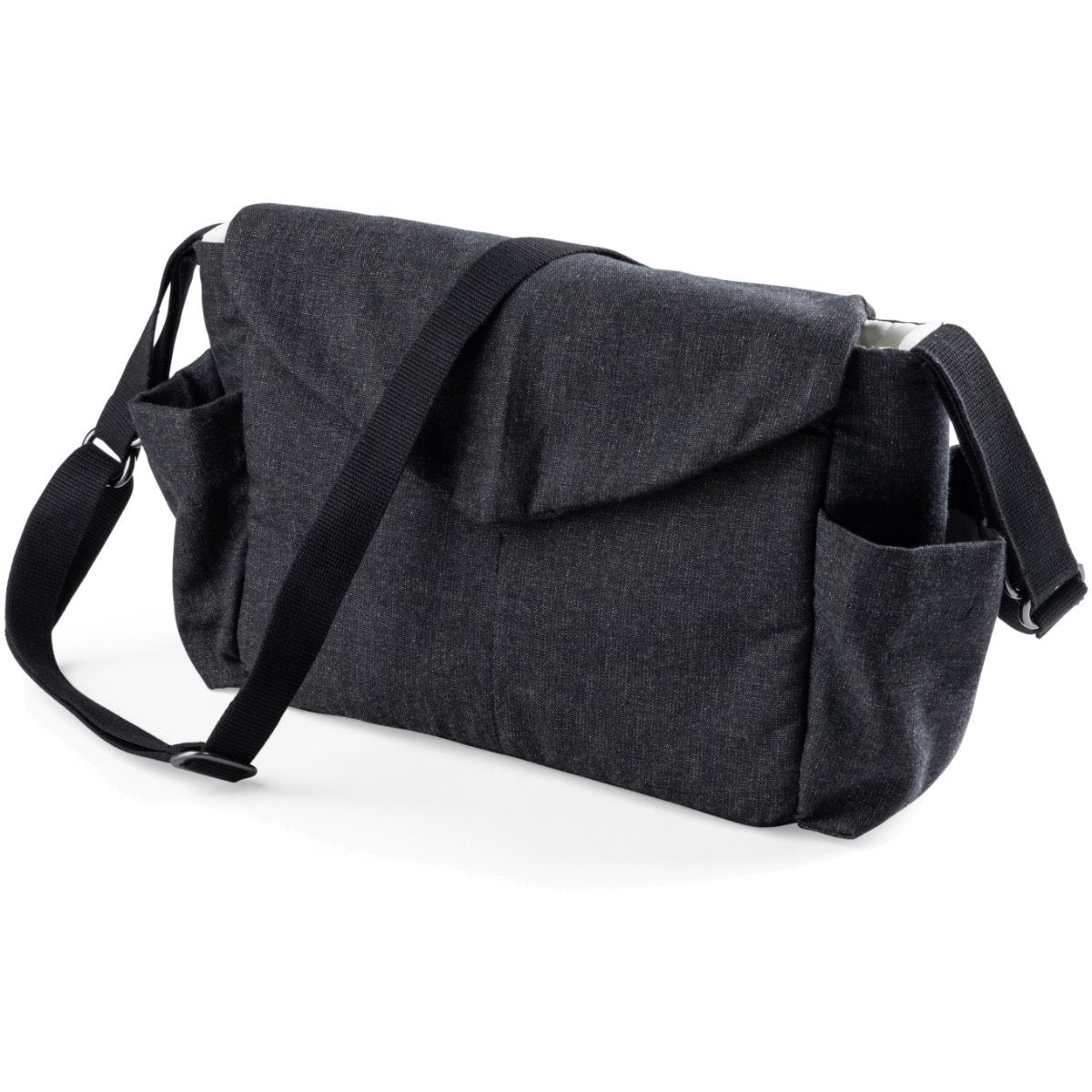 Sebra On-the-go mini skötväska dark grey melange