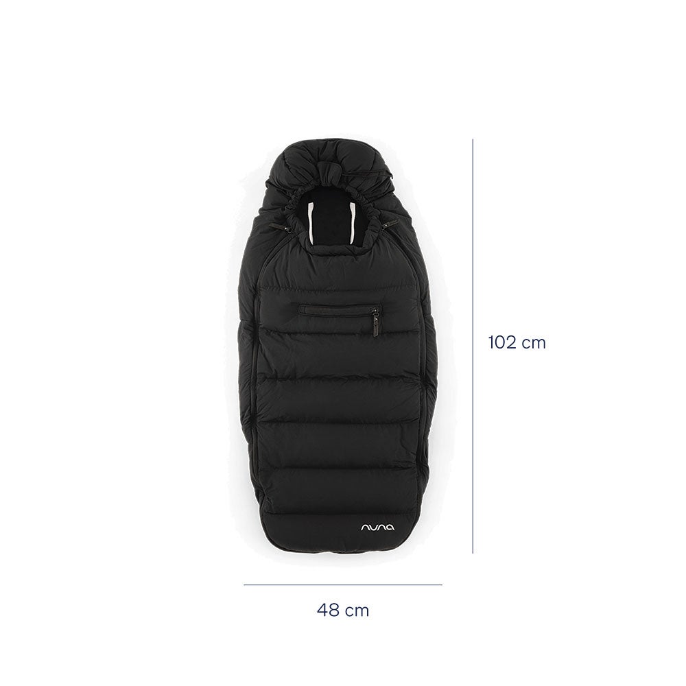 Nuna winter set åkpåse merino ull & handskar Chateau