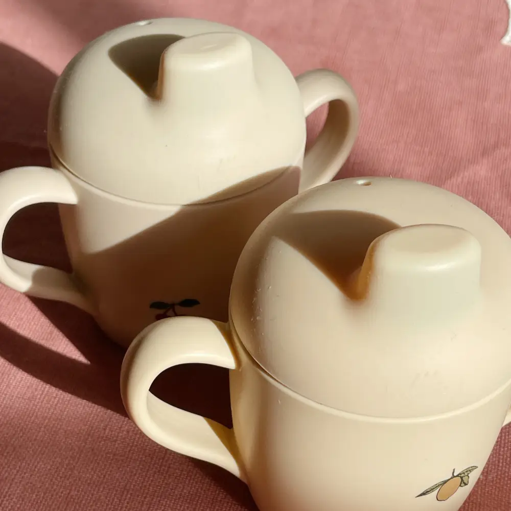 Konges Slöjd 2 Pack Sippy Cup Cherry