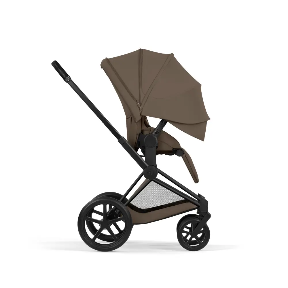 Cybex Priam Barnvagn Matt Black/Coconut Brown