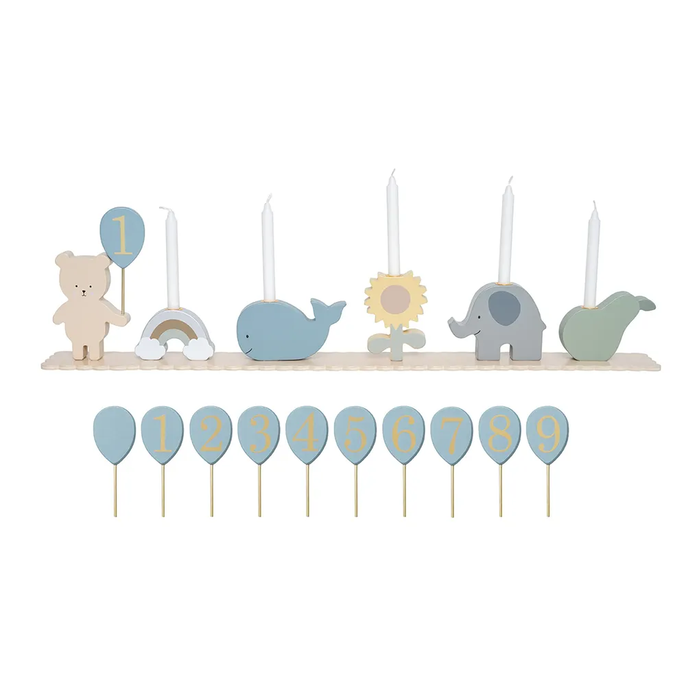 JaBaDaBaDo Födelsedagståg Teddy med vänner 