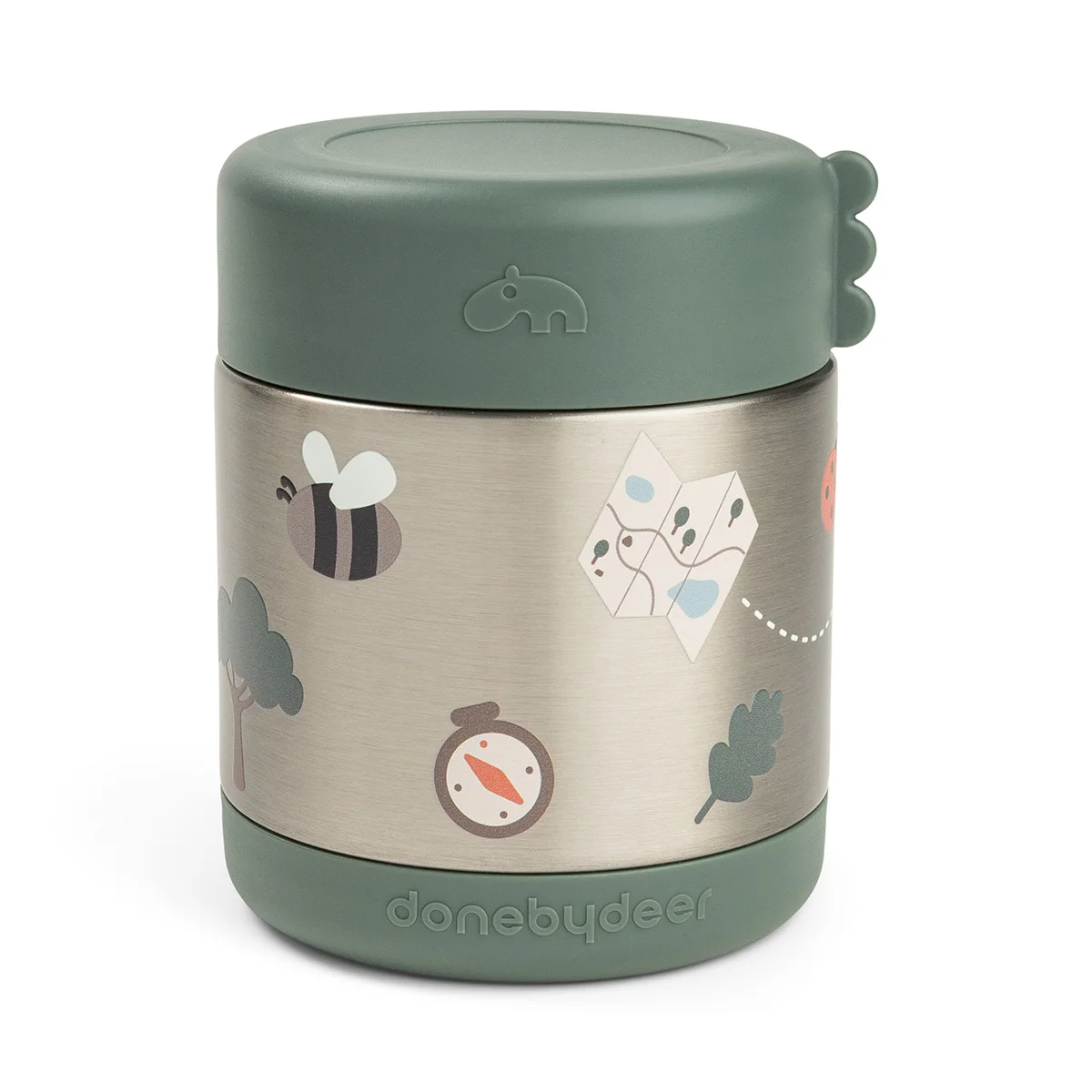 Done by Deer mattermos tiny trails green 300 ml