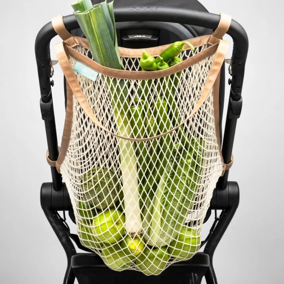 Najell Shoppingkasse till barnvagn - Ivory White