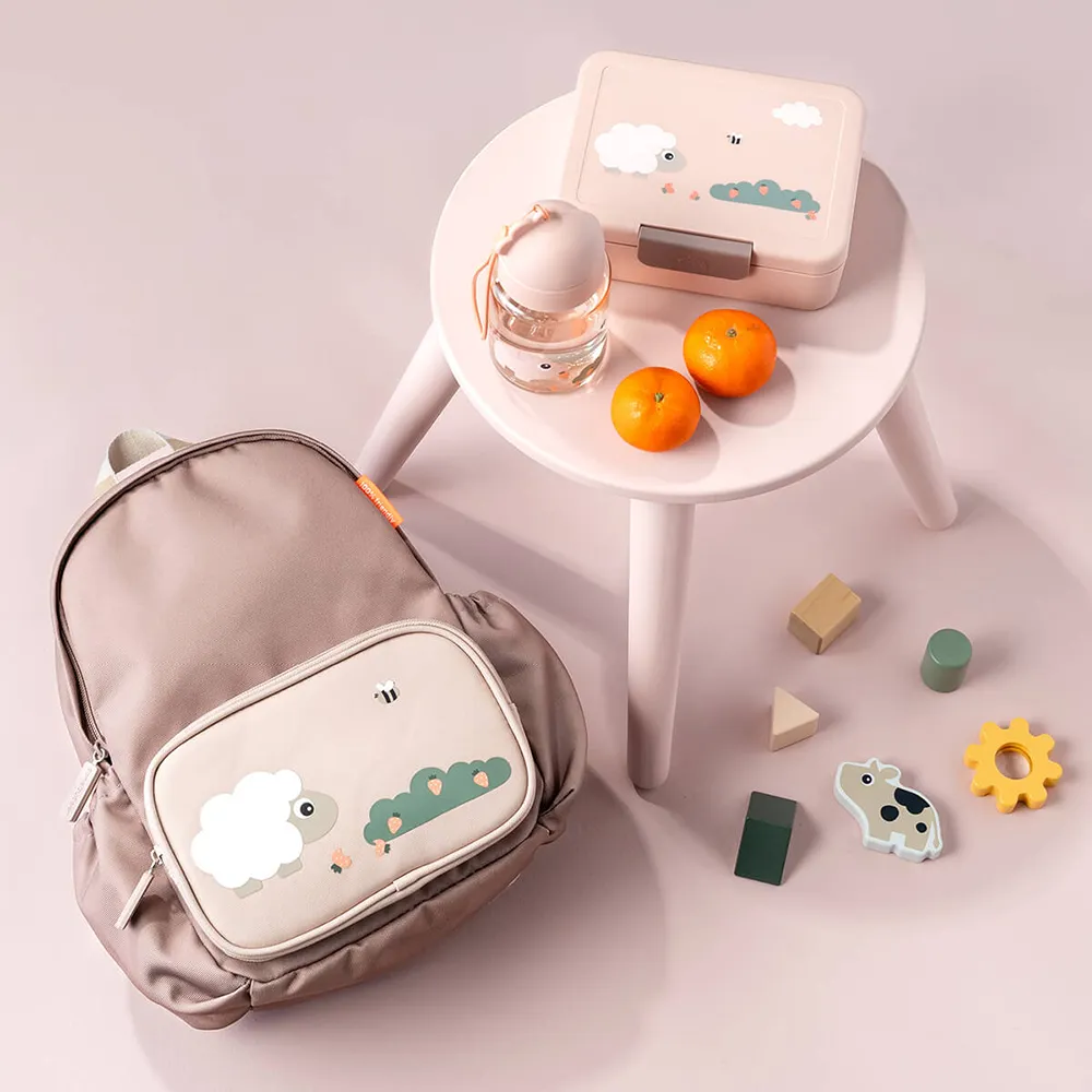 Done by Deer Kids backpack Tiny farm Powder 7,5 L