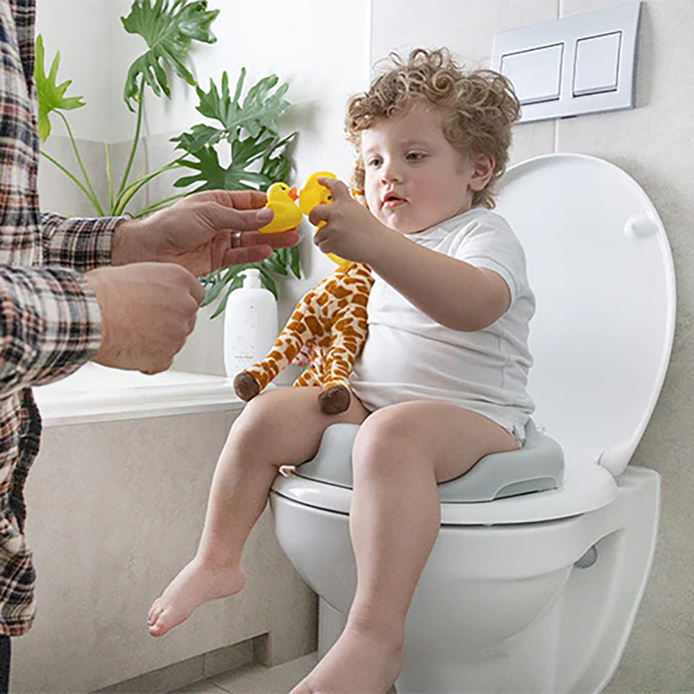 Bumbo 3-i-1 potta ljusgrå