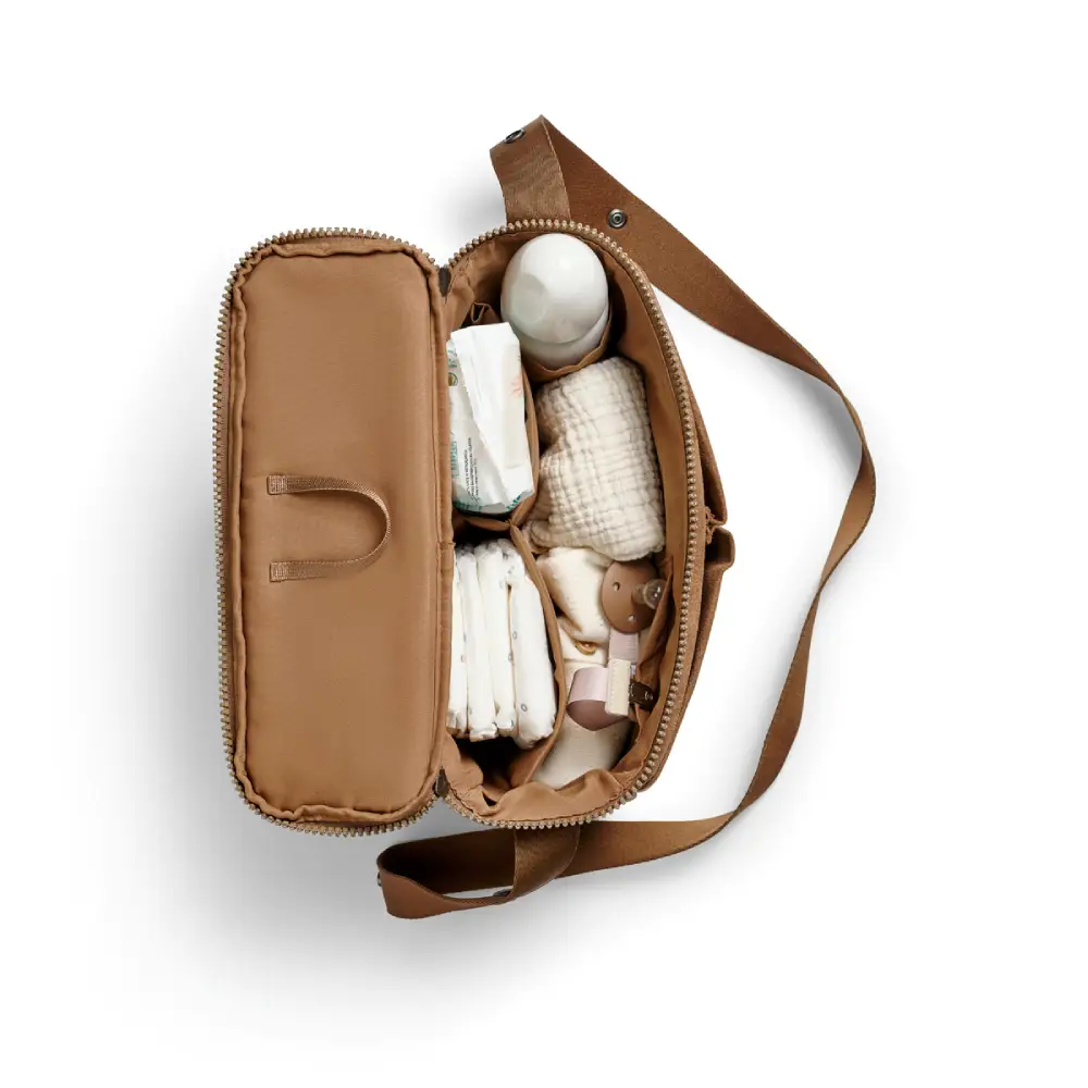 Elodie Organizer - Half Moon Caramel Brown