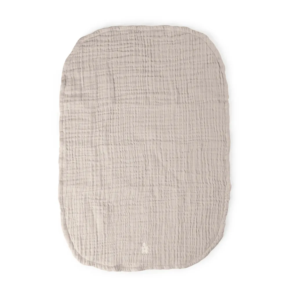 Sebra Skötbäddsunderlägg 2-pack muslin beige