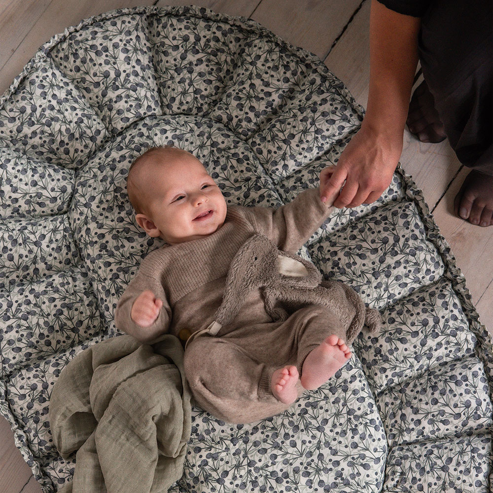 Sebra 3-in-1 Baby Nest blue olive