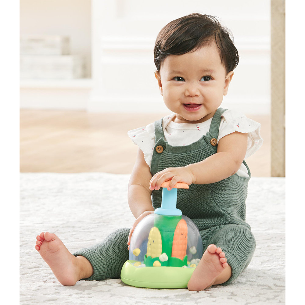 Skiphop Farmstand Aktivitetsleksak Push & Spin