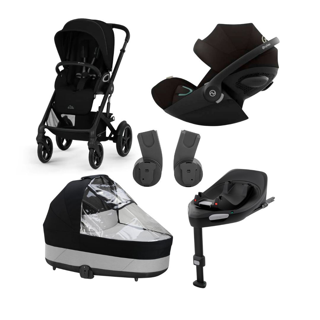 Talos S Lux Barnvagn+Cloud G Babyskydd ikl regnskydd