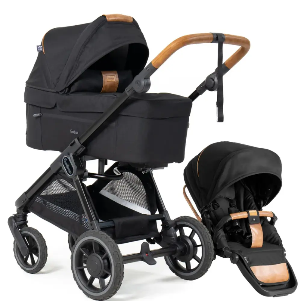 Emmaljunga Sento Ergo + Outdoor black