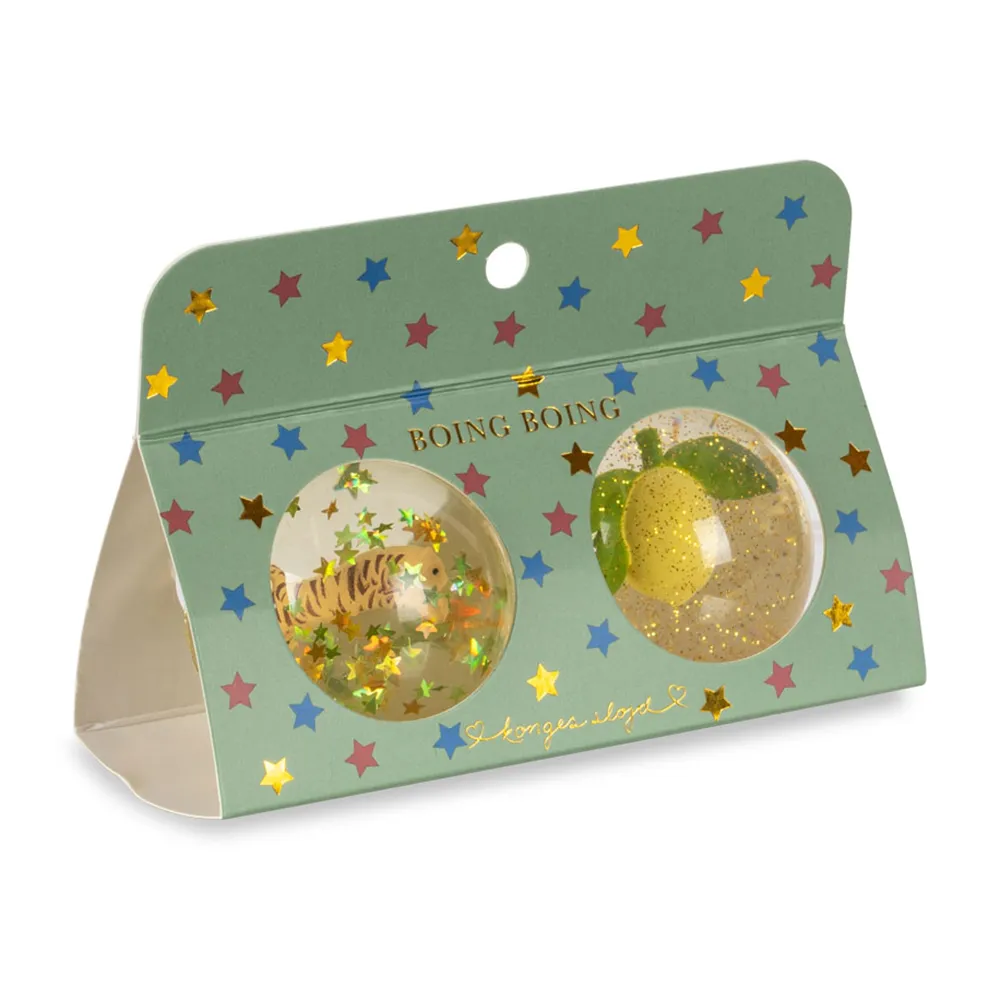 Konges Slöjd Studsbollar Lemon/Tiger