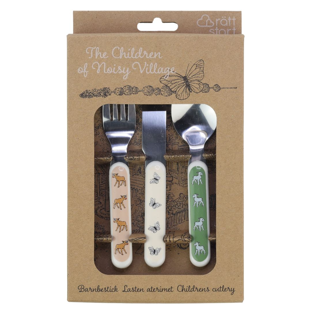 Rätt Start Barnen i Bullerbyn Barnbestick 3-pack