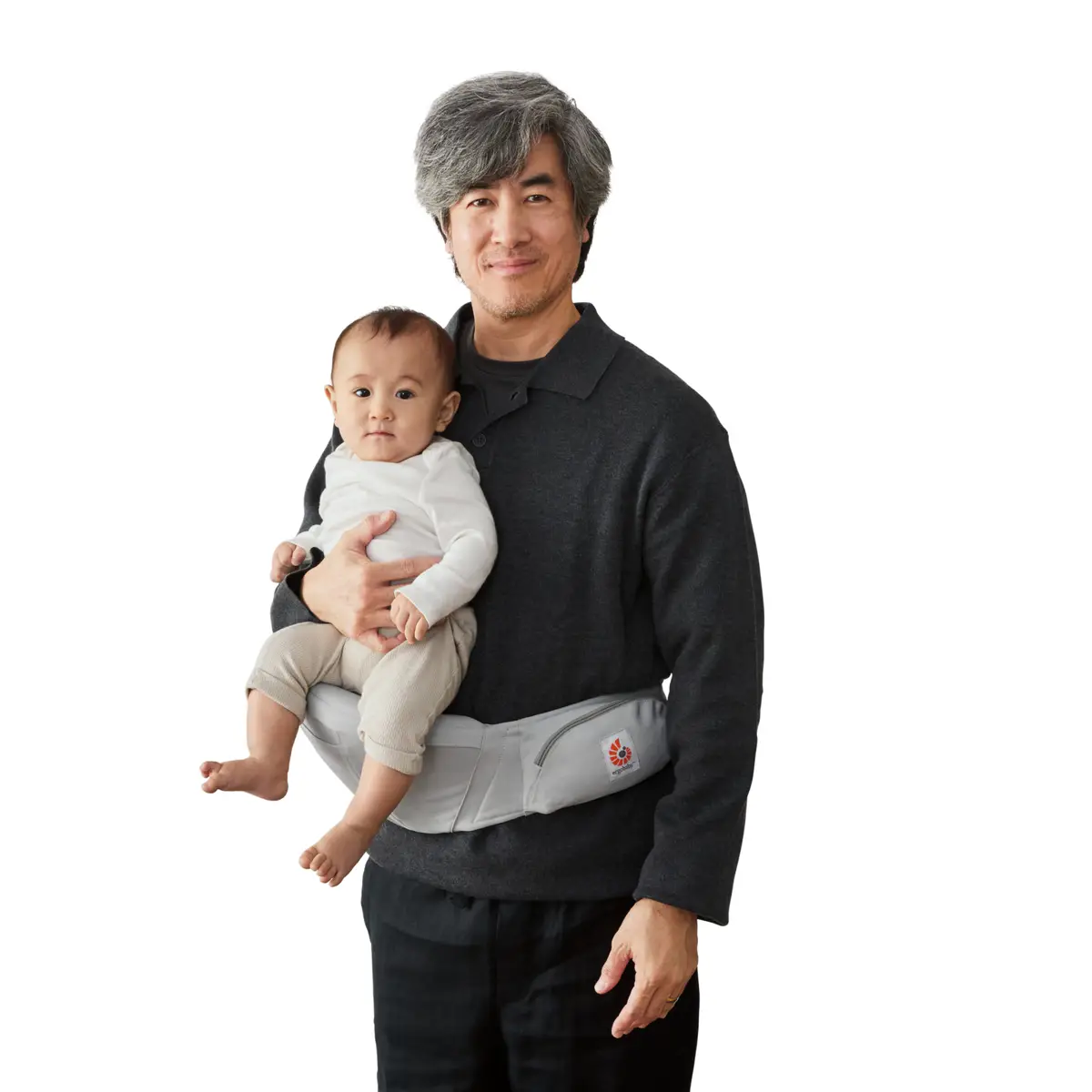 Ergobaby Lift höftsits Pearl Grey