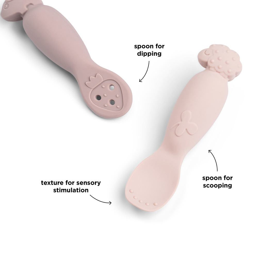 Done by Deer lära äta skedar Tiny farm Powder