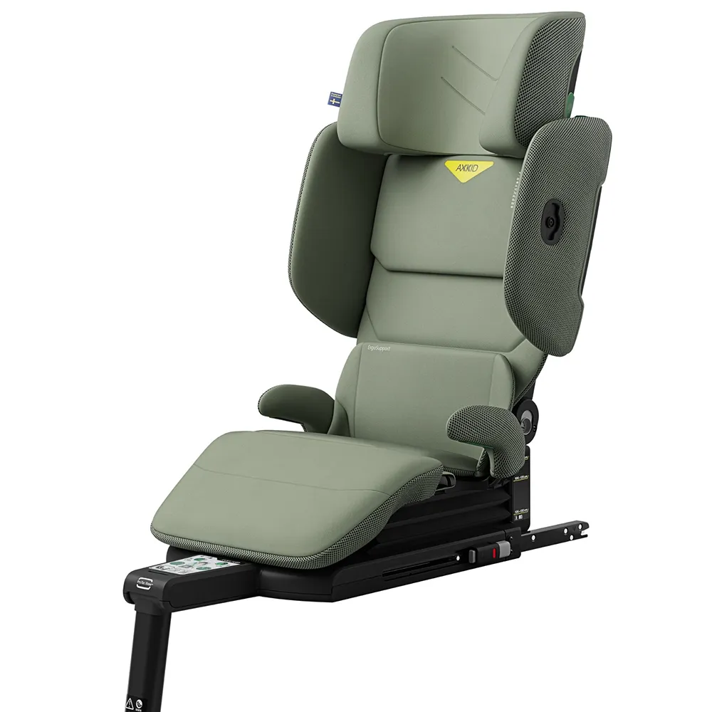 Axkid Up Bältesstol Nordic Bloom Green